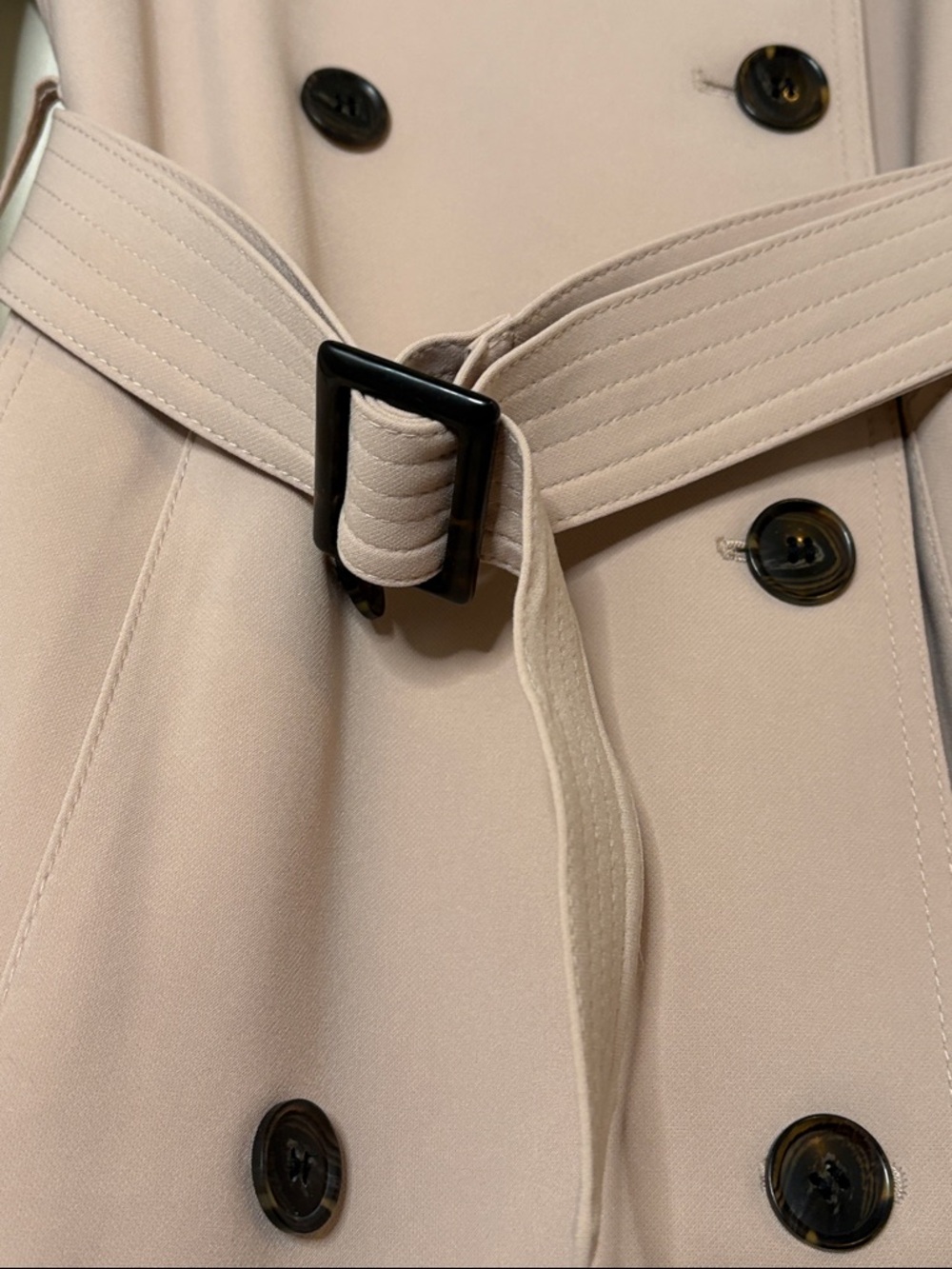 H&M Double-Breasted Trench Coat - Tan - Picture 6 of 10